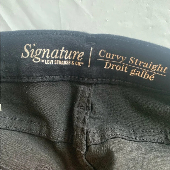 👖Signature by Levi Strauss  & Co Black Jeans - Men's W30 L32 👖 - Picture 4 of 6